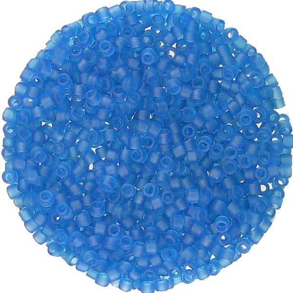 768 B Matte Transparent Dark Aqua 11/0 Miyuki Delica