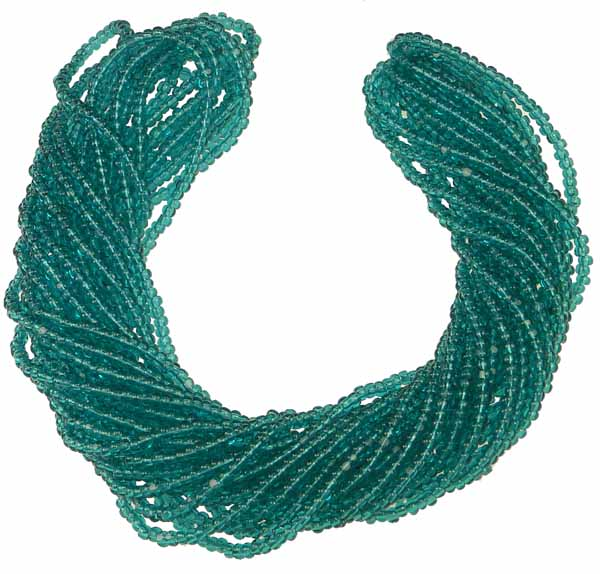 Blue Zircon 13/0 True Cut Charlotte Seed Bead