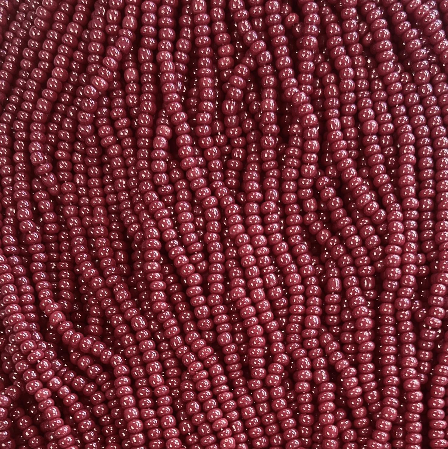 Burgundy 8/0 Seed Bead