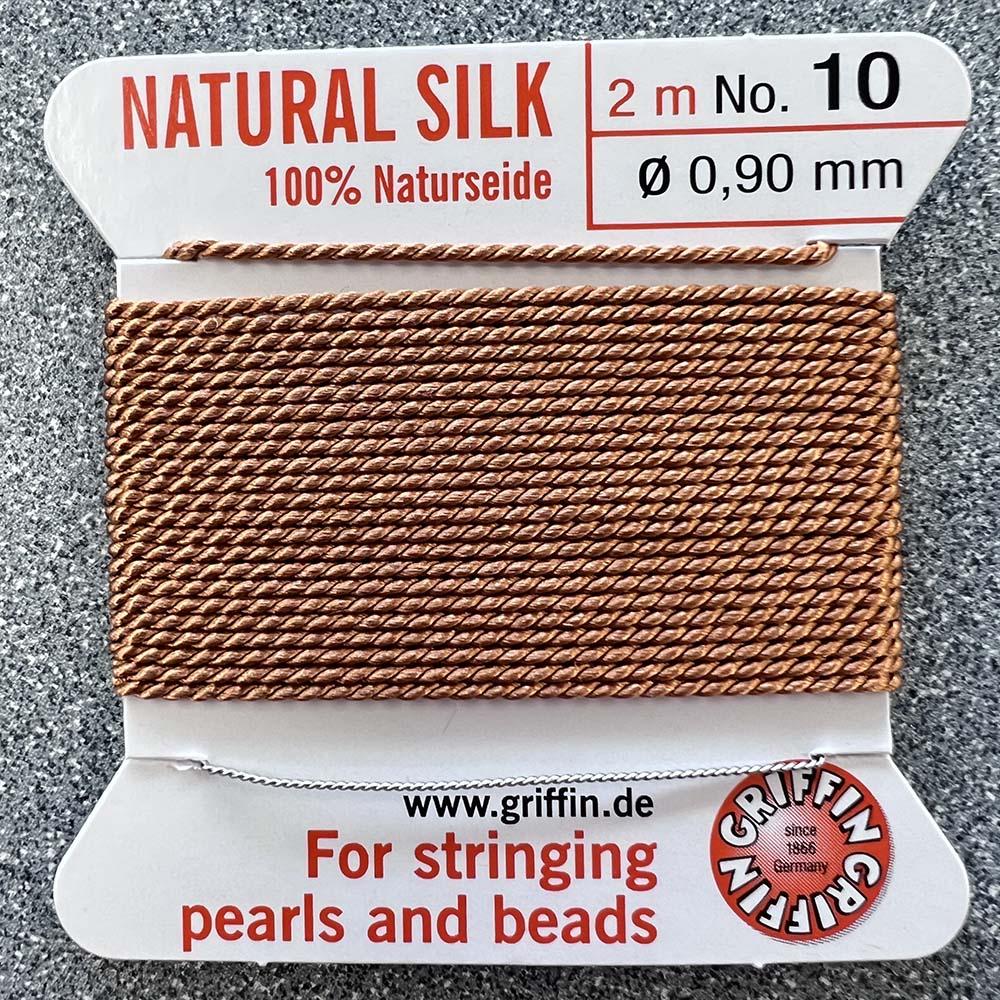 Cornilian Size 10 (.9MM) Griffin Silk Bead Cord With Flex Needle