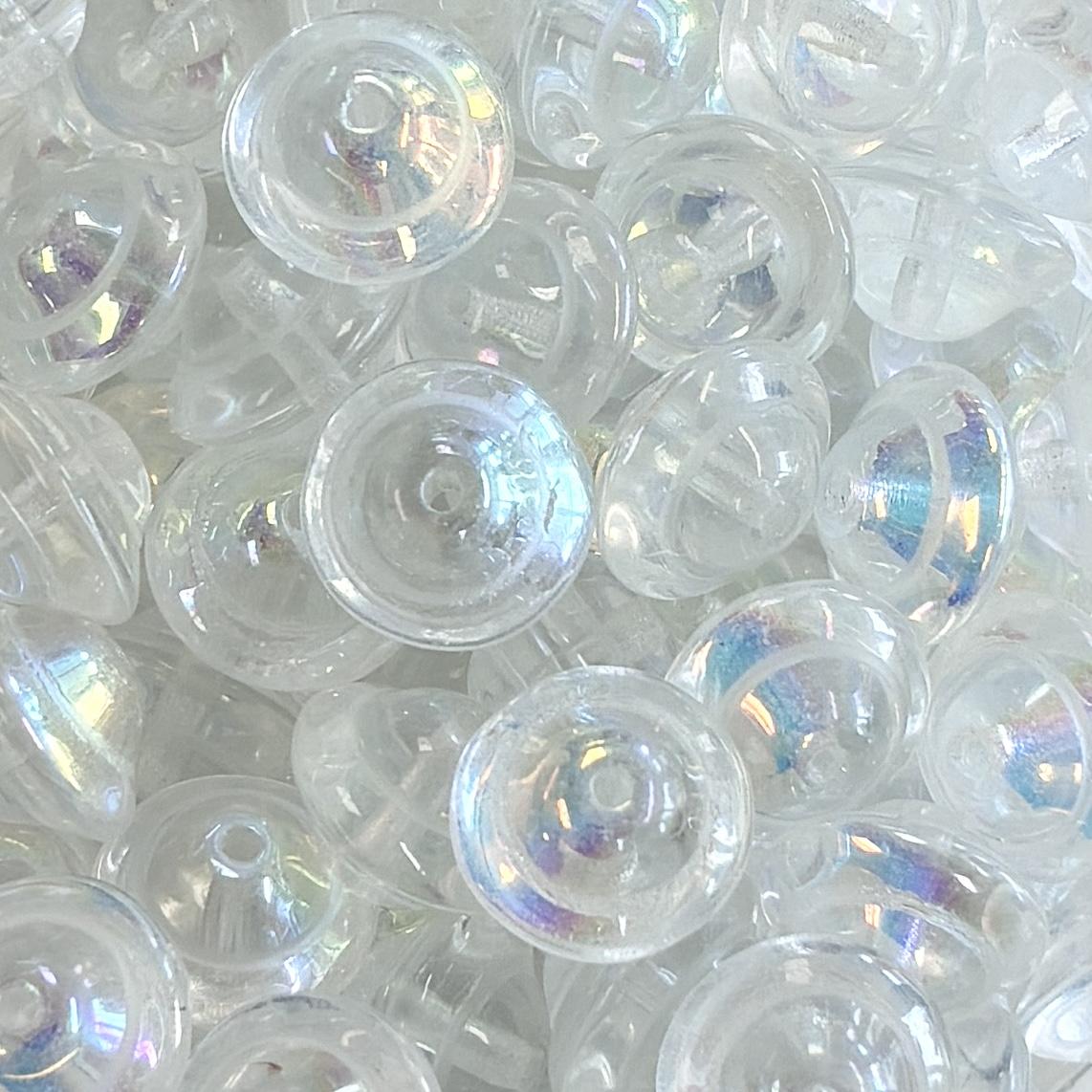 Crystal AB Saturn 7x10MM
