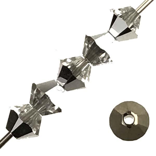 Crystal Comet Argent Light 4MM Swarovski Bicone