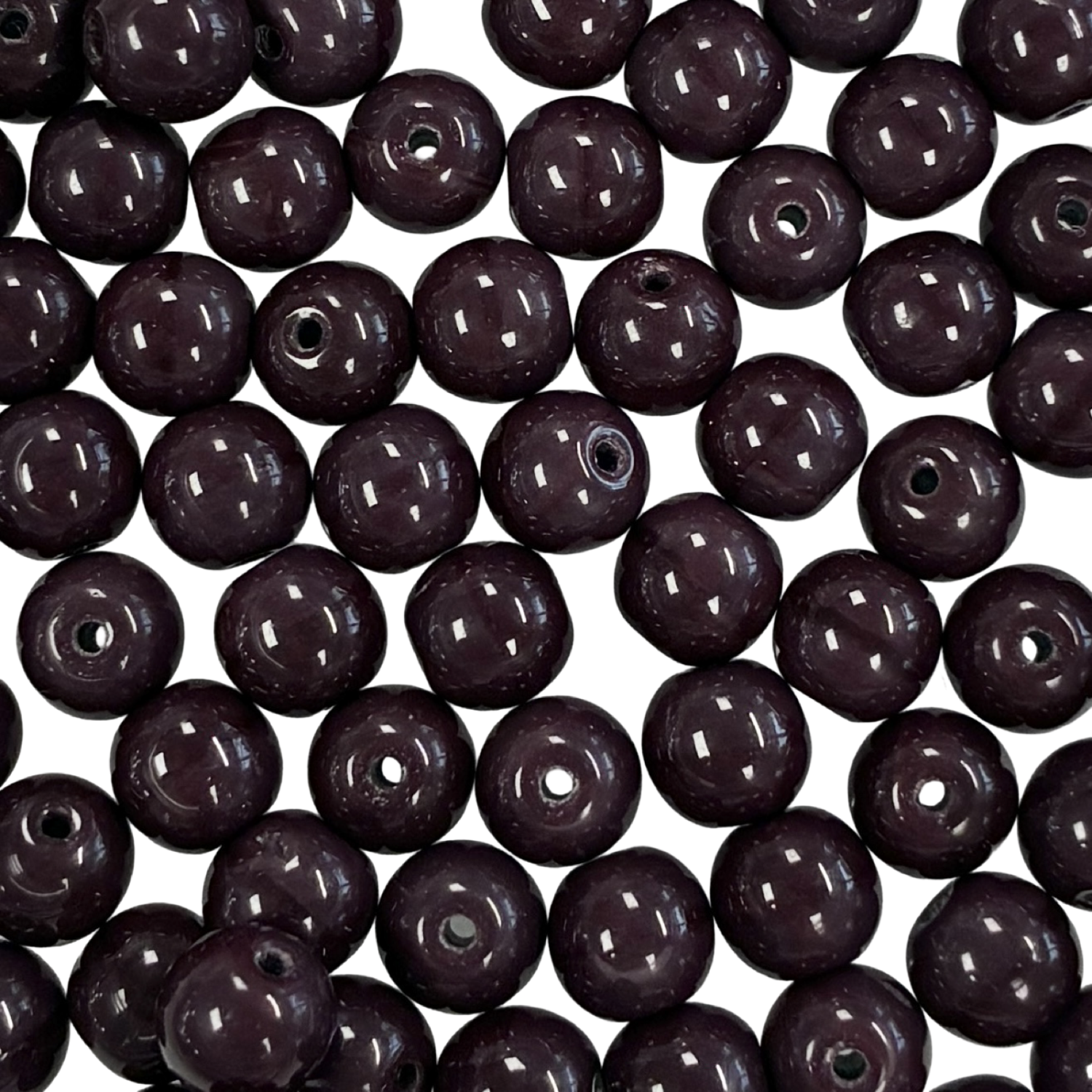 Dark Brown 6MM Druk Ball