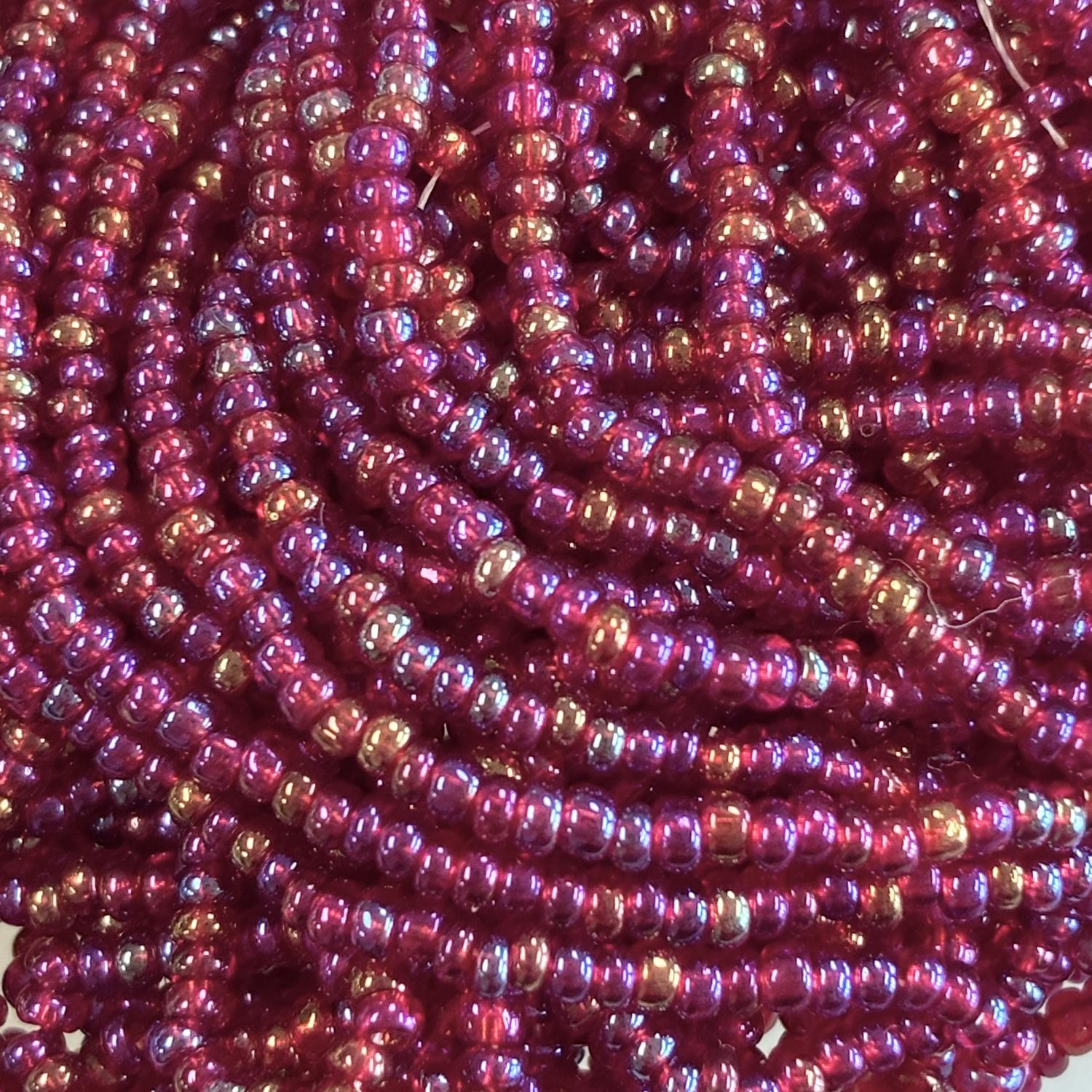 Fuchsia AB 11/0 Seed Bead