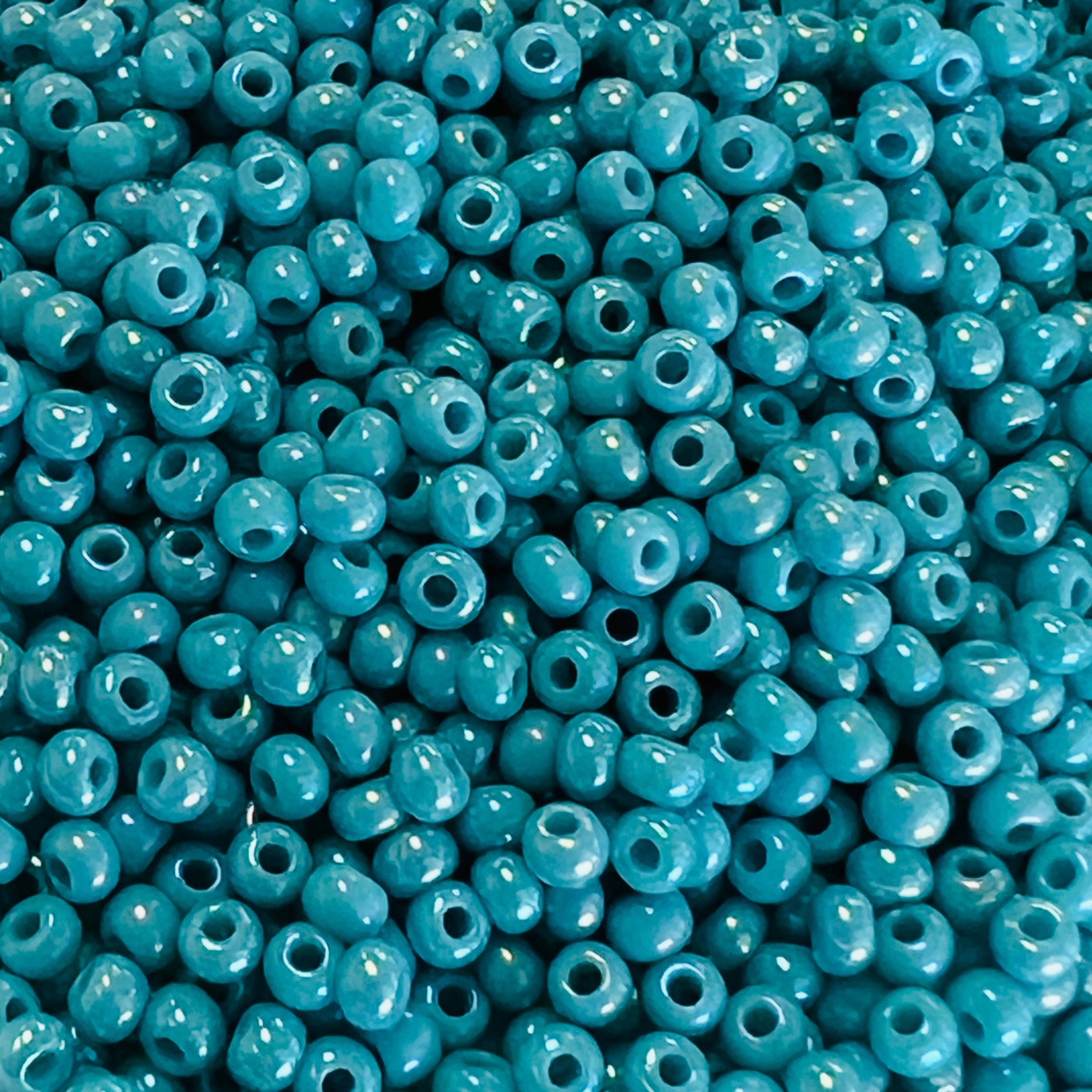 Green Turquoise AB 11/0 Seed Bead