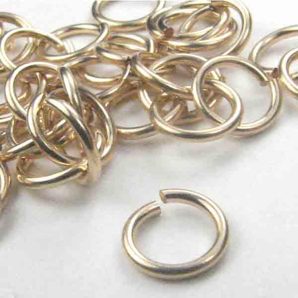 Gold Filled 7MM Round 19 Gauge Jump Ring