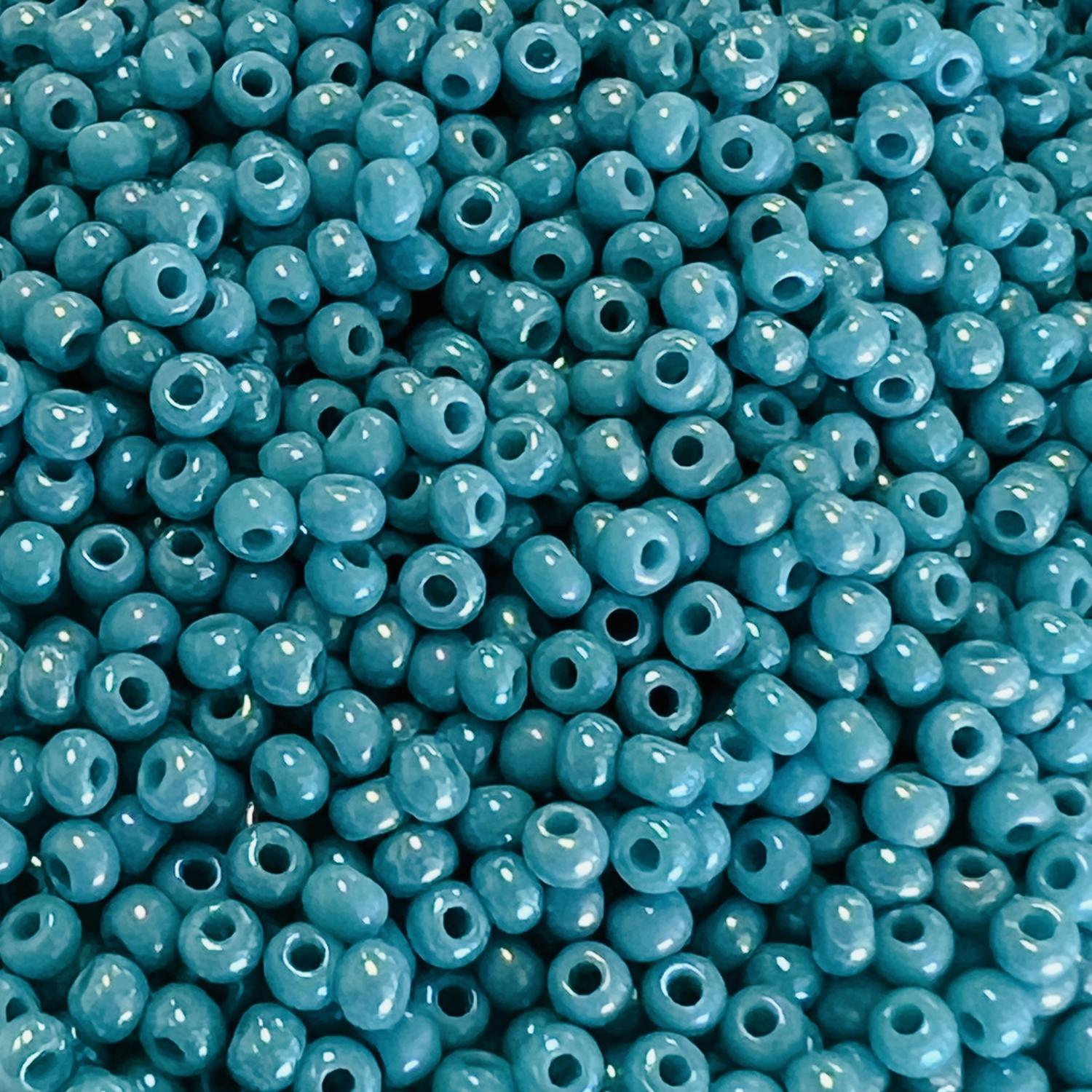 Green Turquoise AB 11/0 Seed Bead