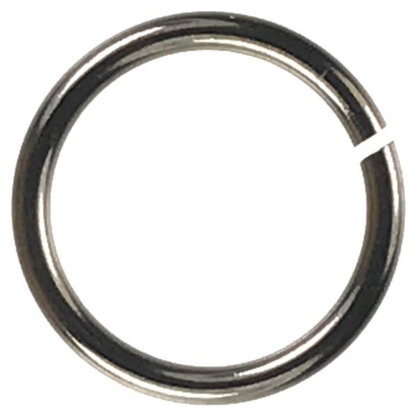Gunmetal Plate 12MM 18 gauge Round Jump Ring