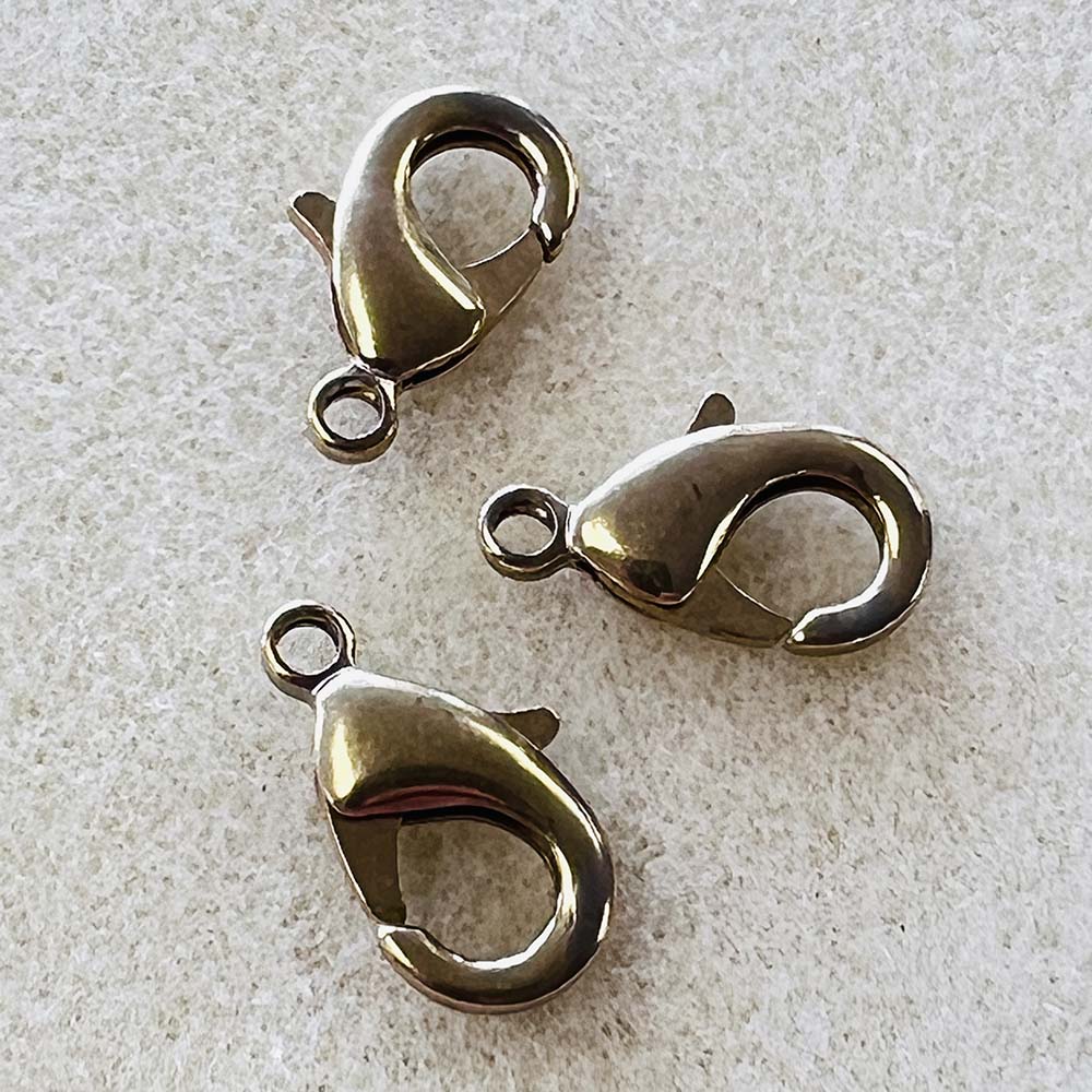 Brass 19MM Lobster Claw Clasp