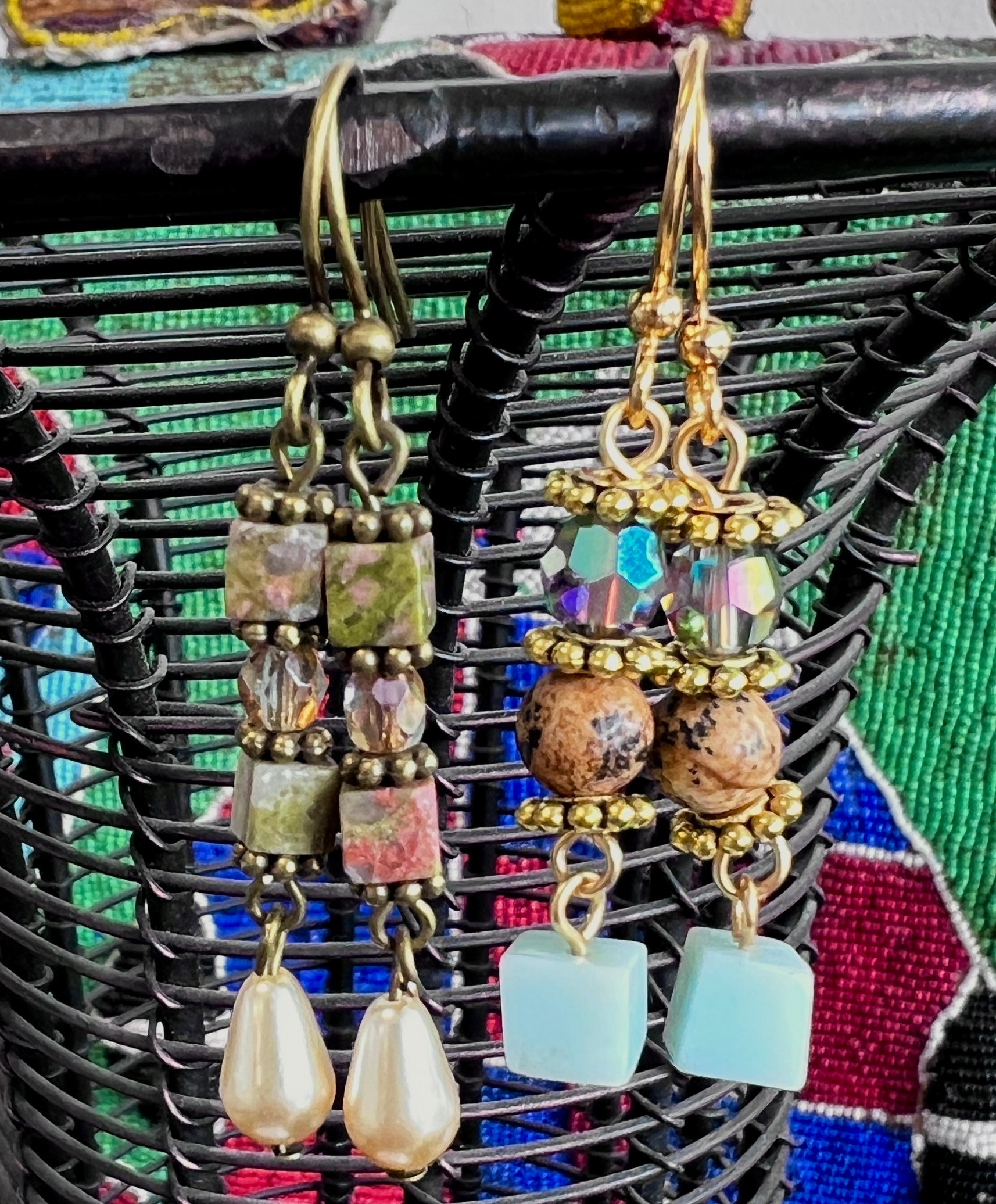 Basic Bead Stringing and Earring Class Saturday 04/26/2025 11am-1pm