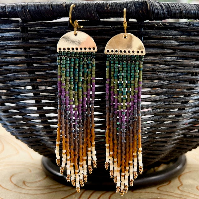 Fringe Delica Earring Class Saturday 10/18/2025 11:00 am-2 pm