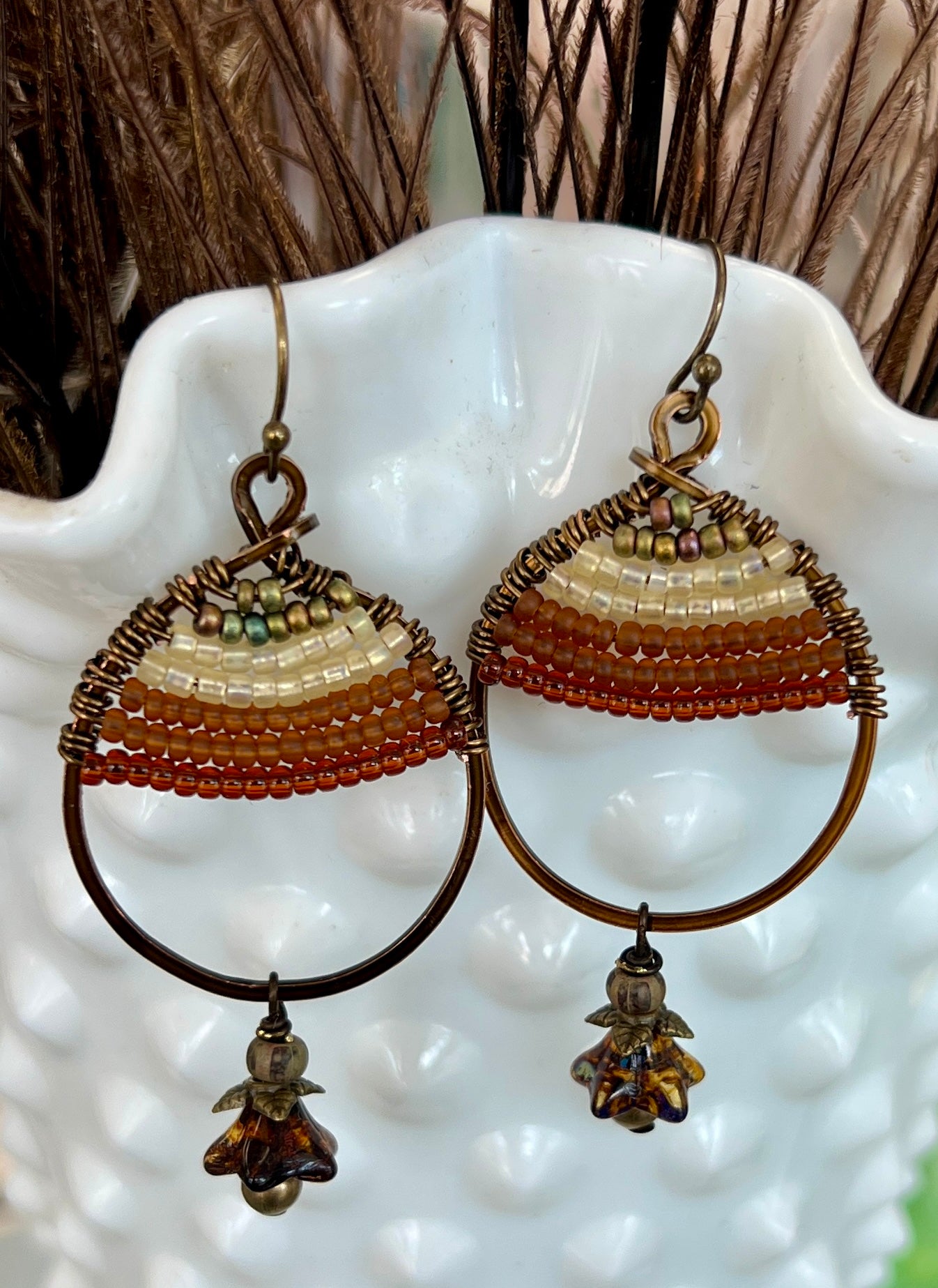 Wire Wrapped Earrings Class 09/14/2025 11:00 am- 2:00 pm