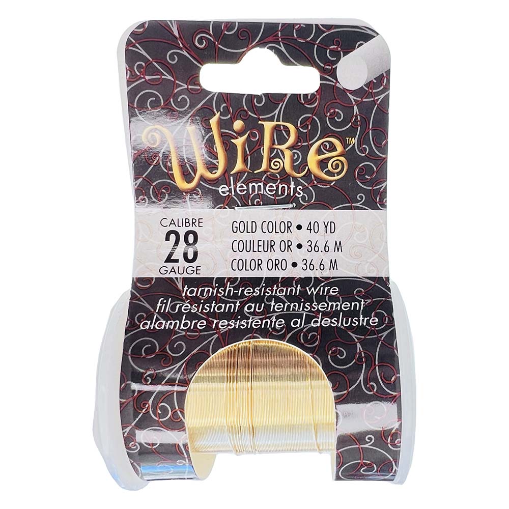 28 Gauge Gold Tarnish Resistant Wire