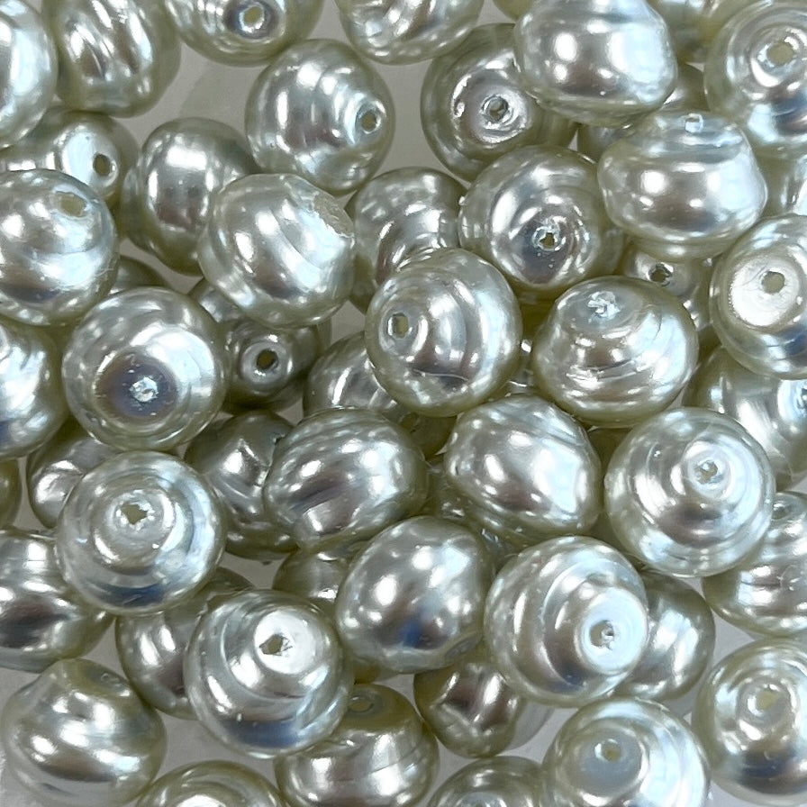 Light Blue 8MM Baroque Pearl