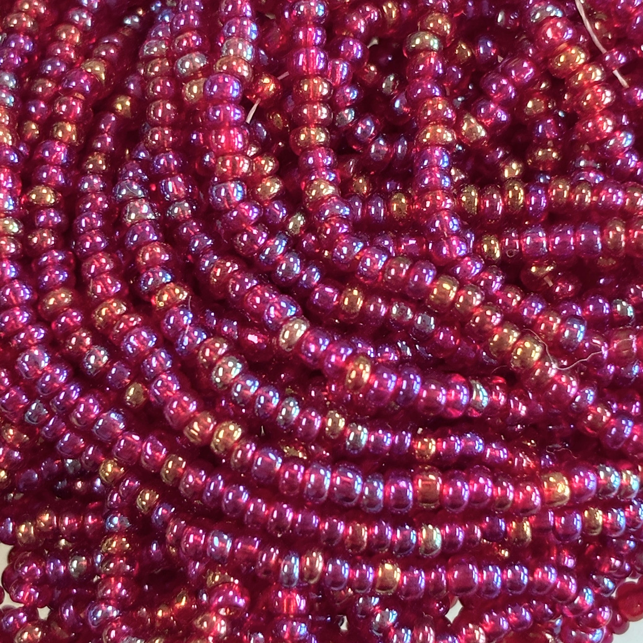Fuchsia AB 11/0 Seed Bead