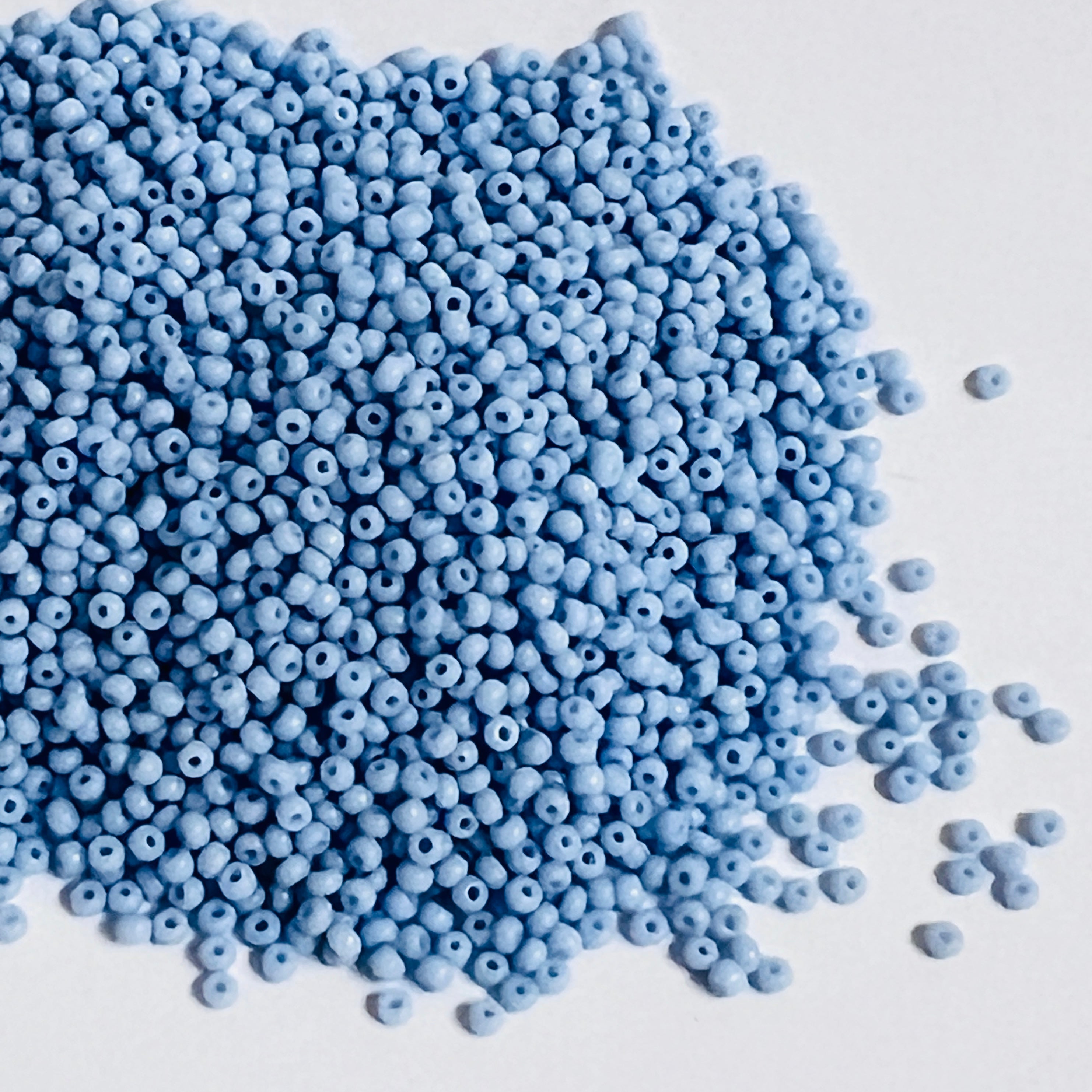 Powder Blue Seed Bead 14/0