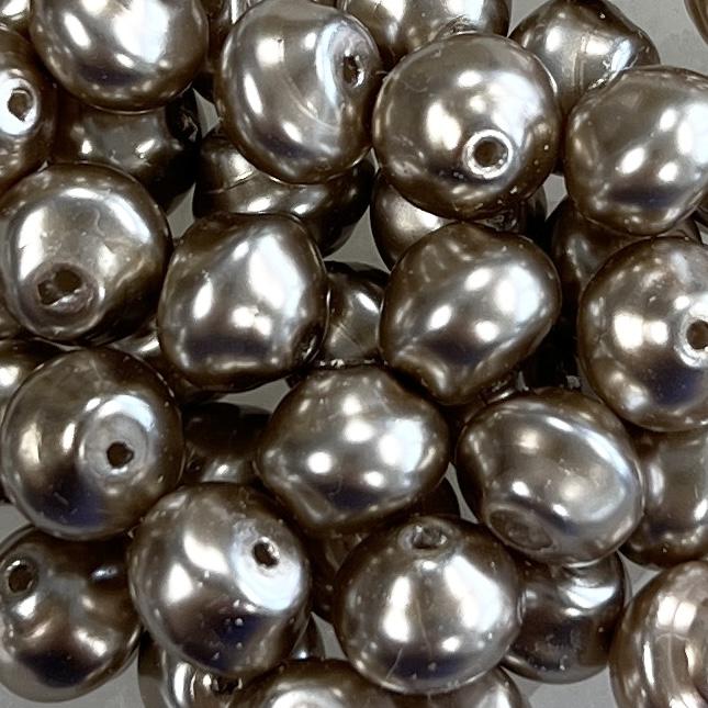 Light Brown 8MM Baroque Pearl