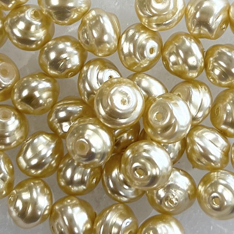 Light Olive 8MM Baroque Pearl