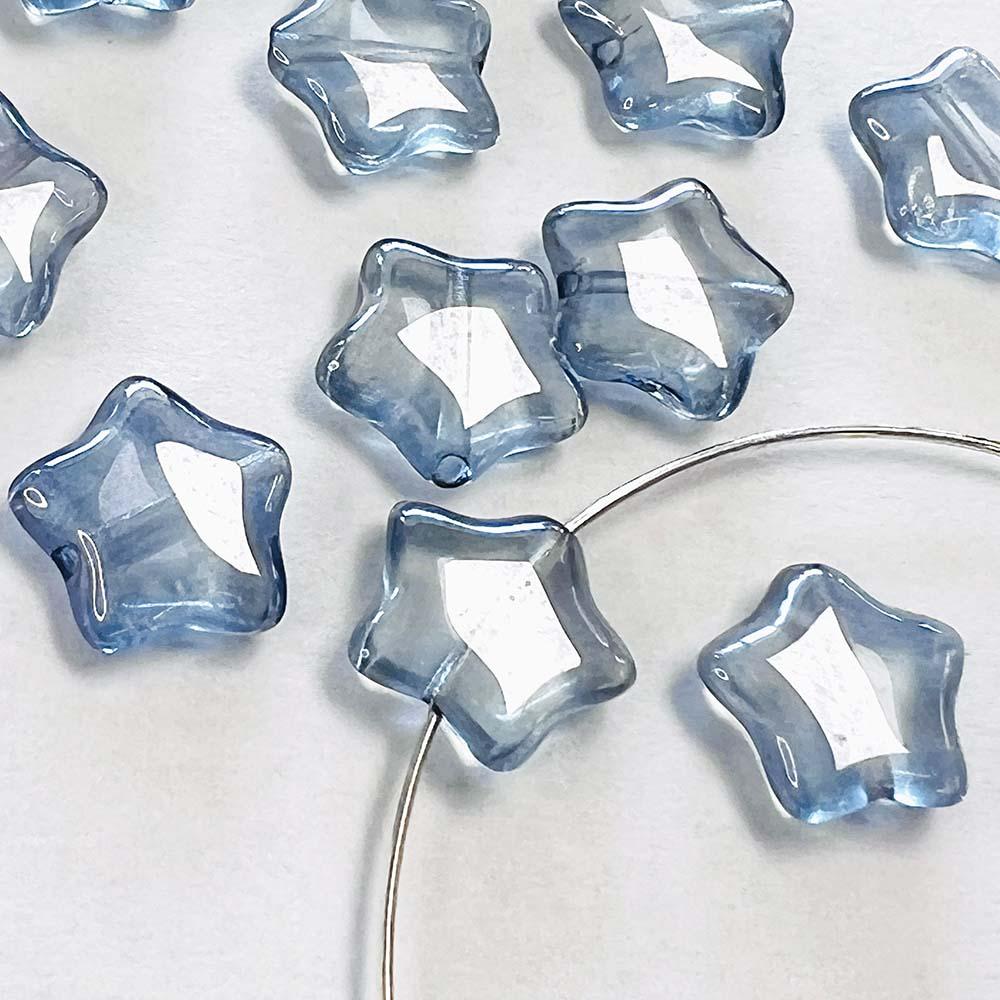 Light Sapphire Lustre 12MM Star