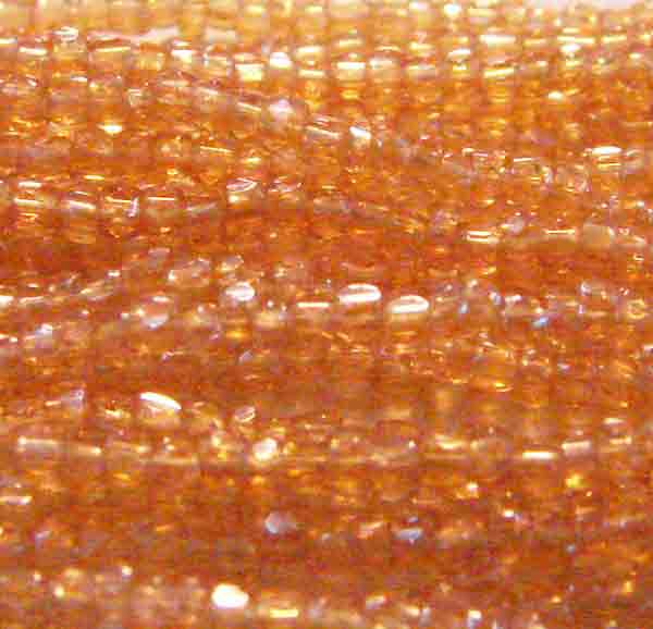 Light Topaz 12/0 3 Cut Seed Bead