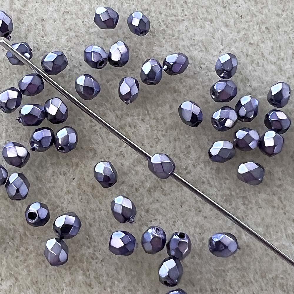 Lilac Pearl 3MM Fire Polish Ball