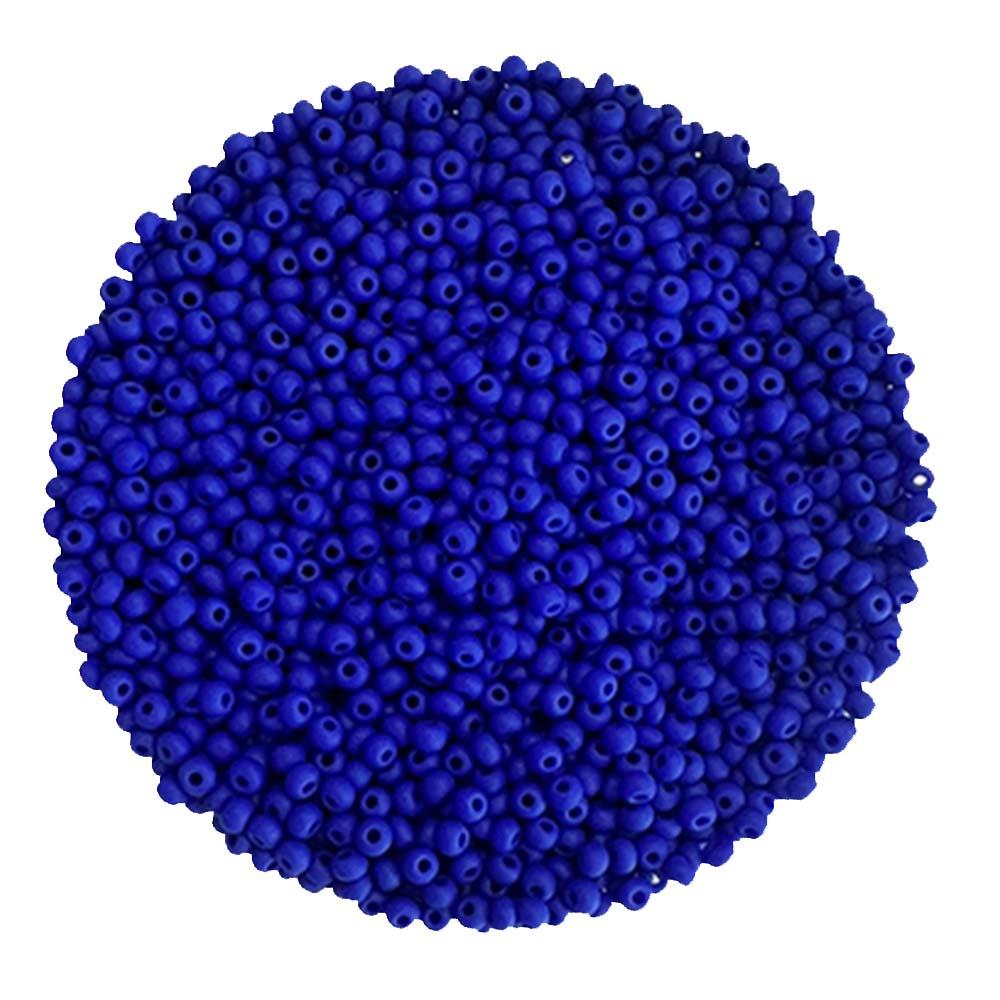 Matte Royal Blue 11/0 Seed Bead