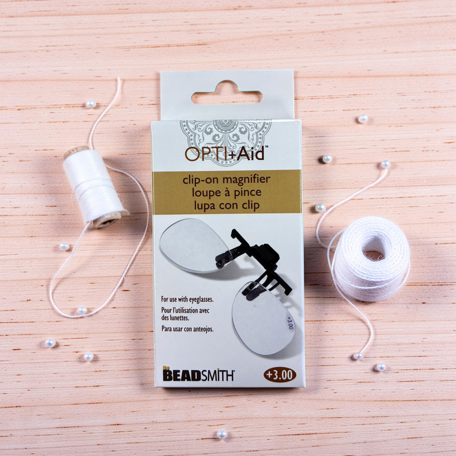 Opti + Aid Clip-On Magnifier +3.00