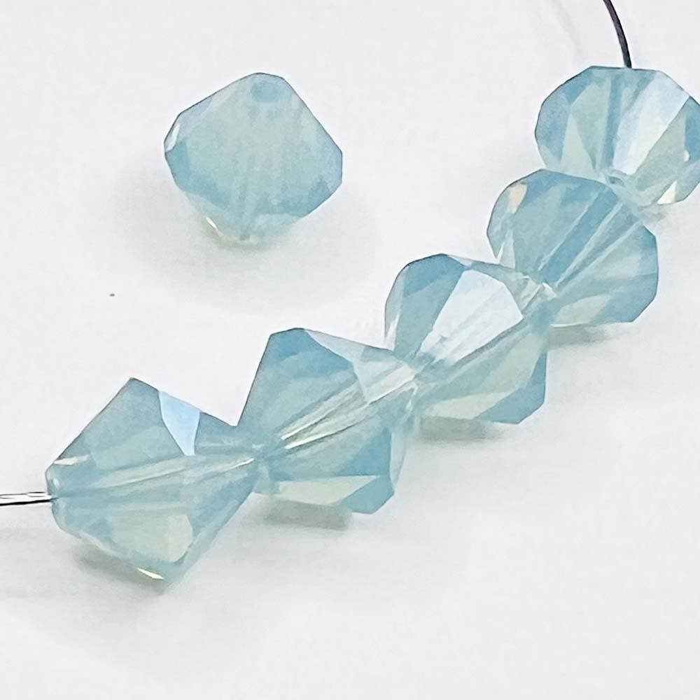Pacific Opal 8MM Swarovski Bicone