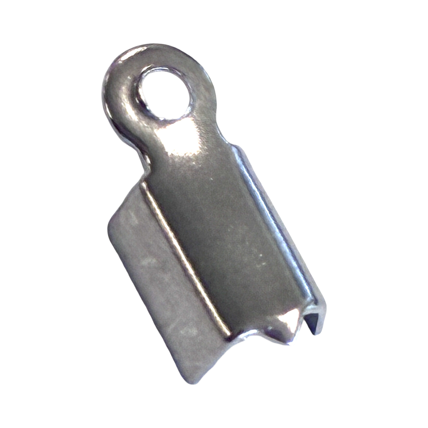 Stainless Steel 7.5MM Foldover Crimp End