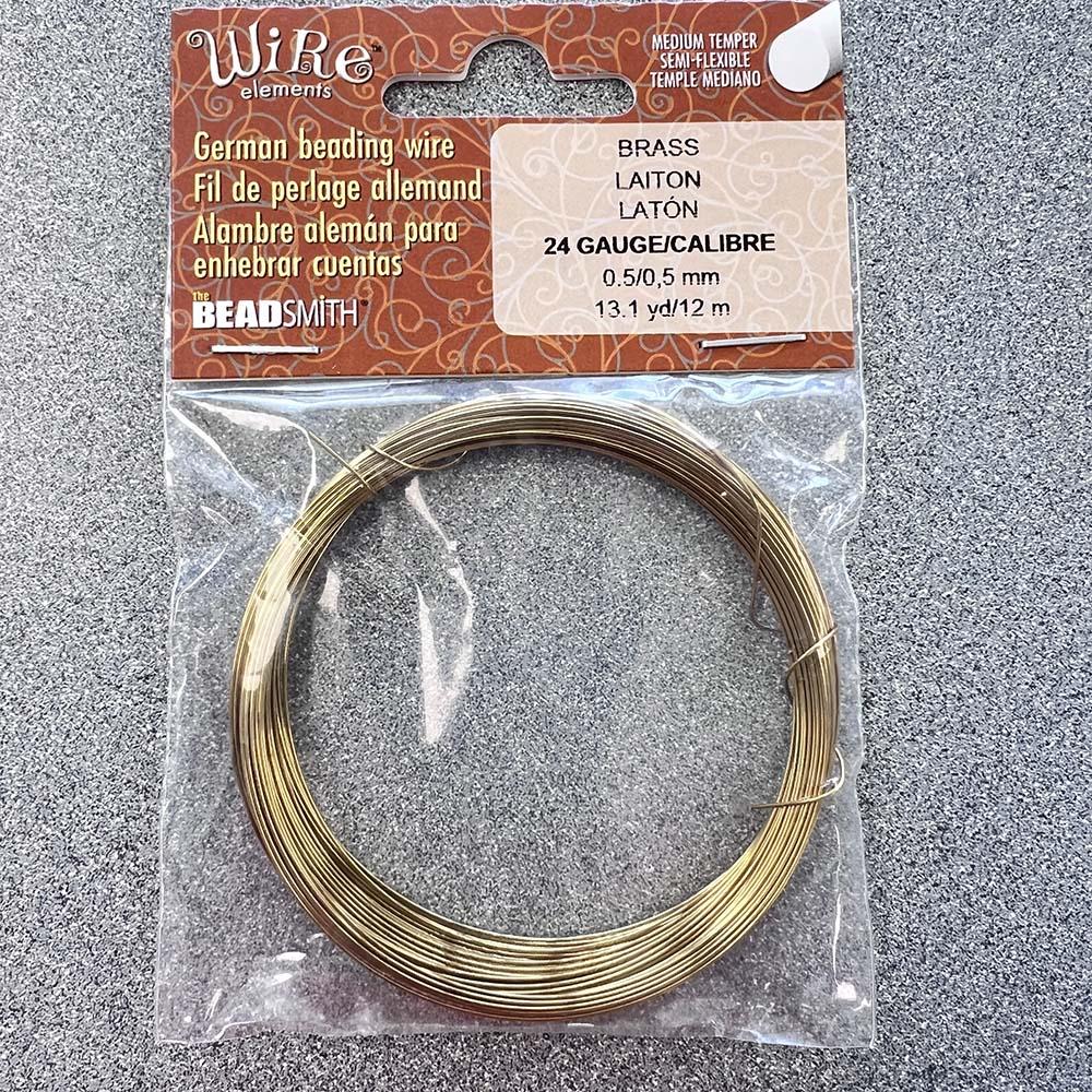 The Bead Smith Bead Wire Brs 24 Gauge