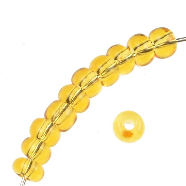 Topaz 6/0 Seed Bead