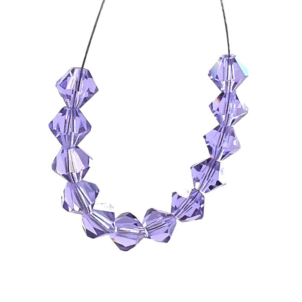 Violet 6MM Preciosa Bicone