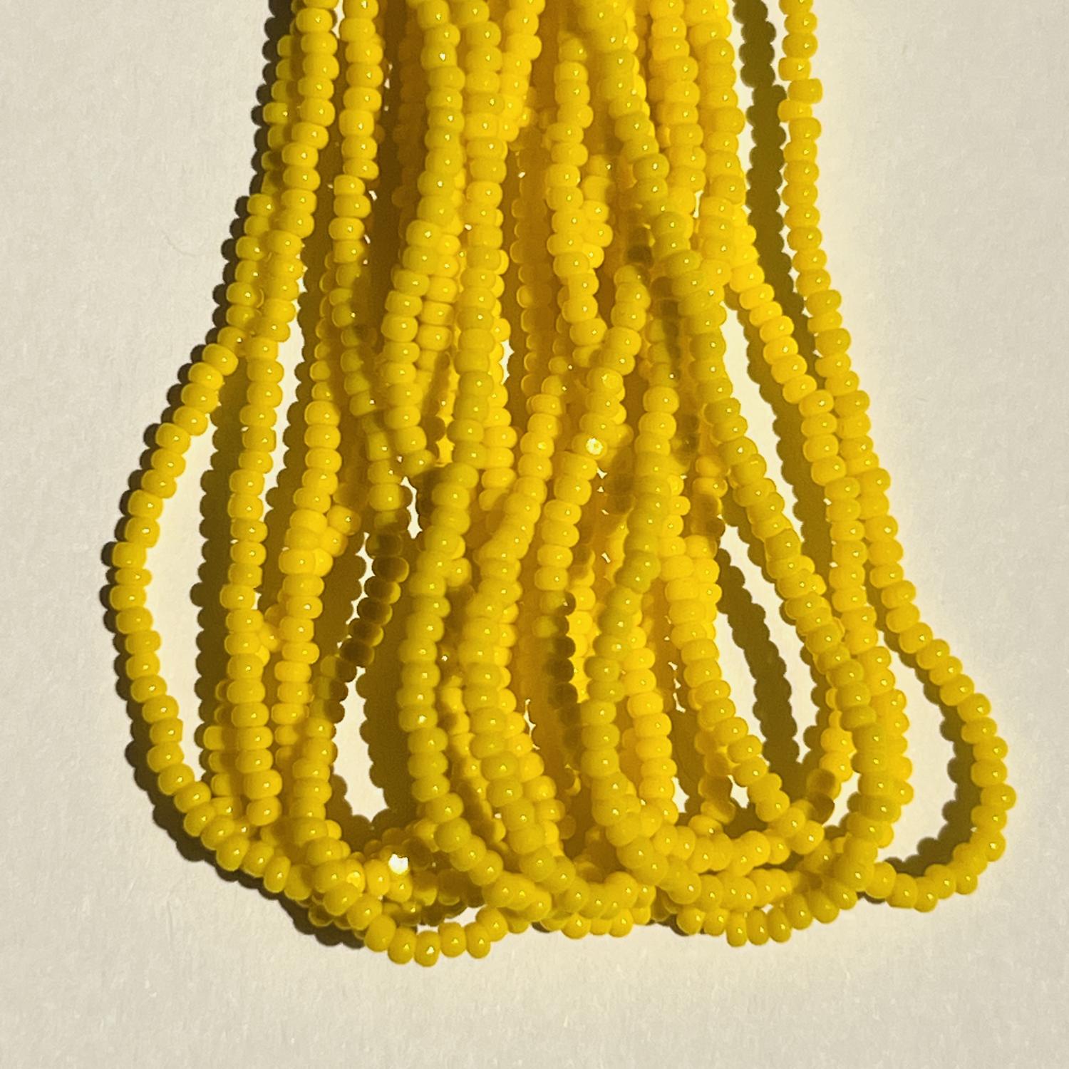 Yellow 13/0 True Cut Charlotte Seed Bead