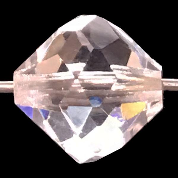 10MM Cut Crystal Bicone Bead