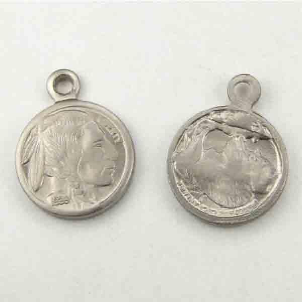 10x13MM Buffalo Nickel Coin Charm