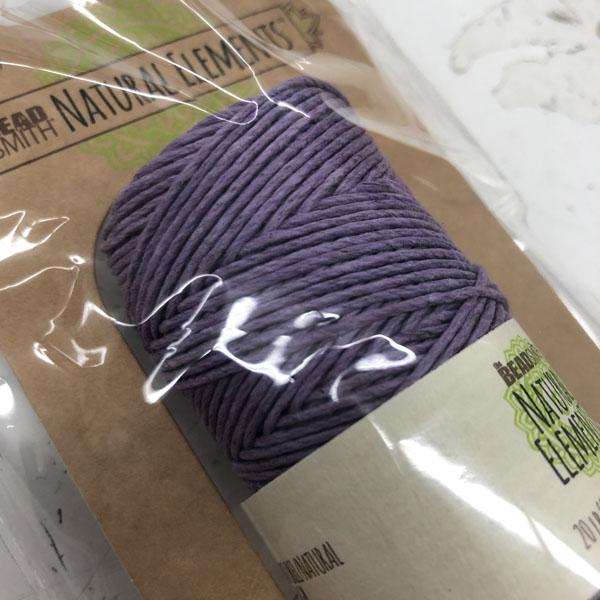 1.5mm Purple Hemp Cord