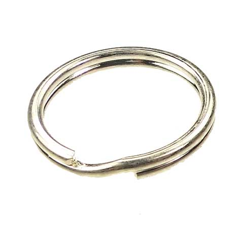 16MM Silver Plate Split Ring