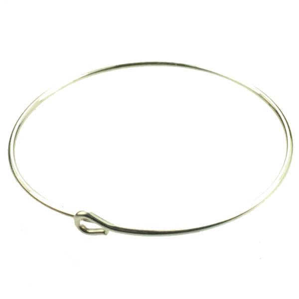 25MM Sterling 23 Gauge Ear Hoop