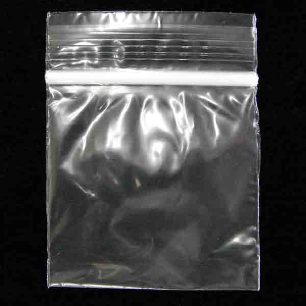 2x2 Inch Zip Plastic Bag