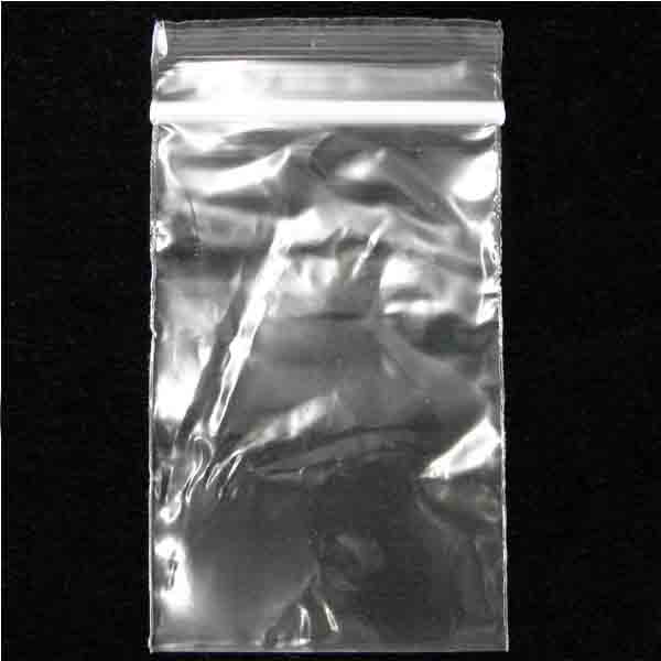 2x3 inch Zip Plastic Bag