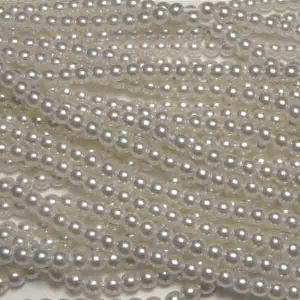 3MM White Pearl Ball
