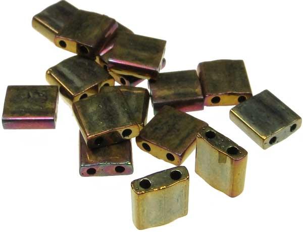462 Metallic Gold Iris Miyuki Tila Bead