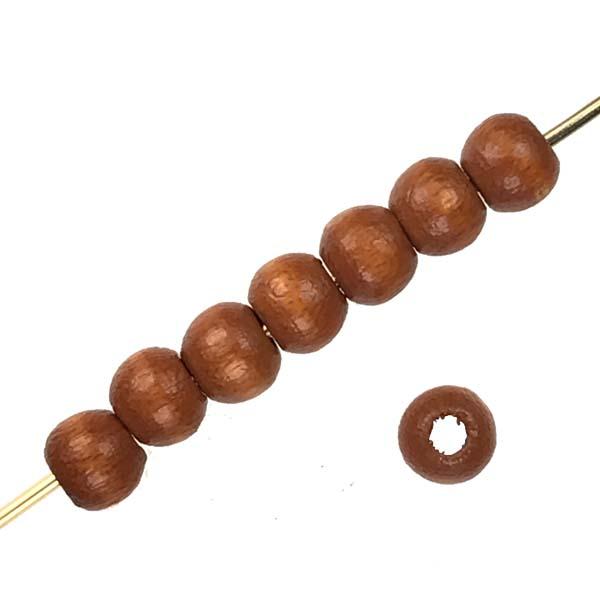 4MM Maple Stained Wood Ball