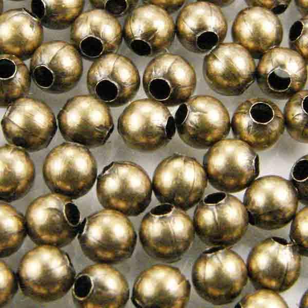 5MM Antique Brass Plate Ball