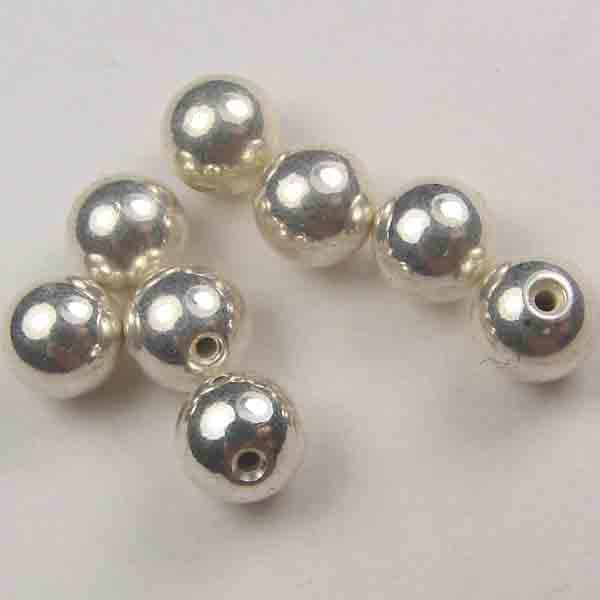 5MM Silver Plate Memory Wire Crimp End