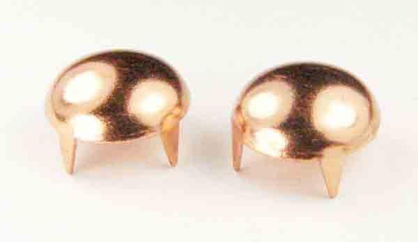 7MM Copper Smooth Nailhead