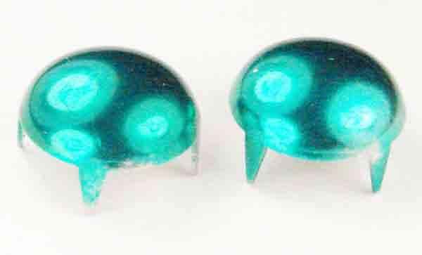 7MM Green Smooth Nailhead