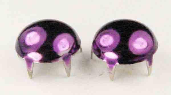 7MM Purple Smooth Nailhead