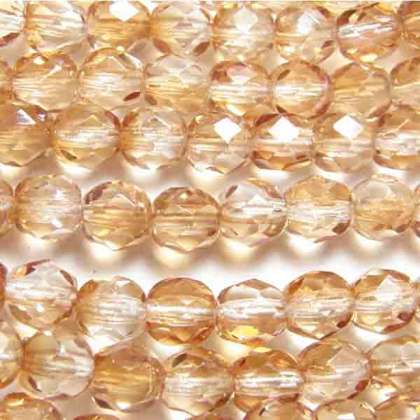 8MM Crystal With Celsian Fire Polish Ball