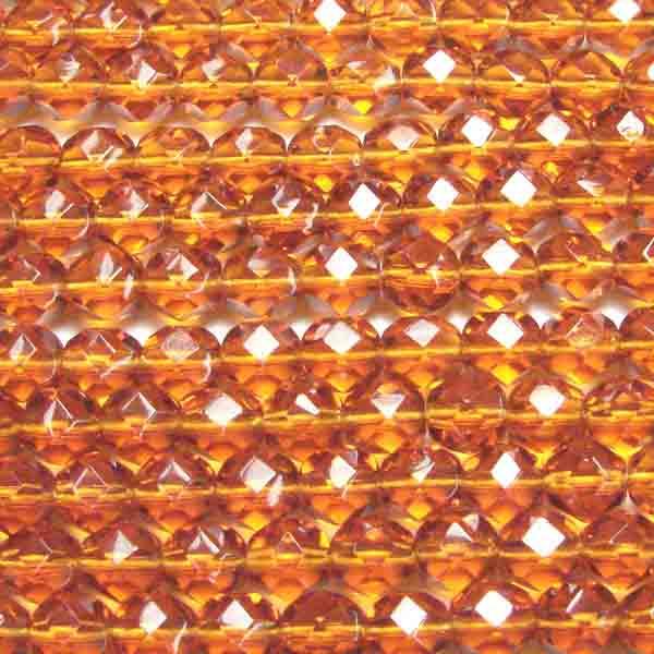 8MM Dark Topaz Fire Polish Ball